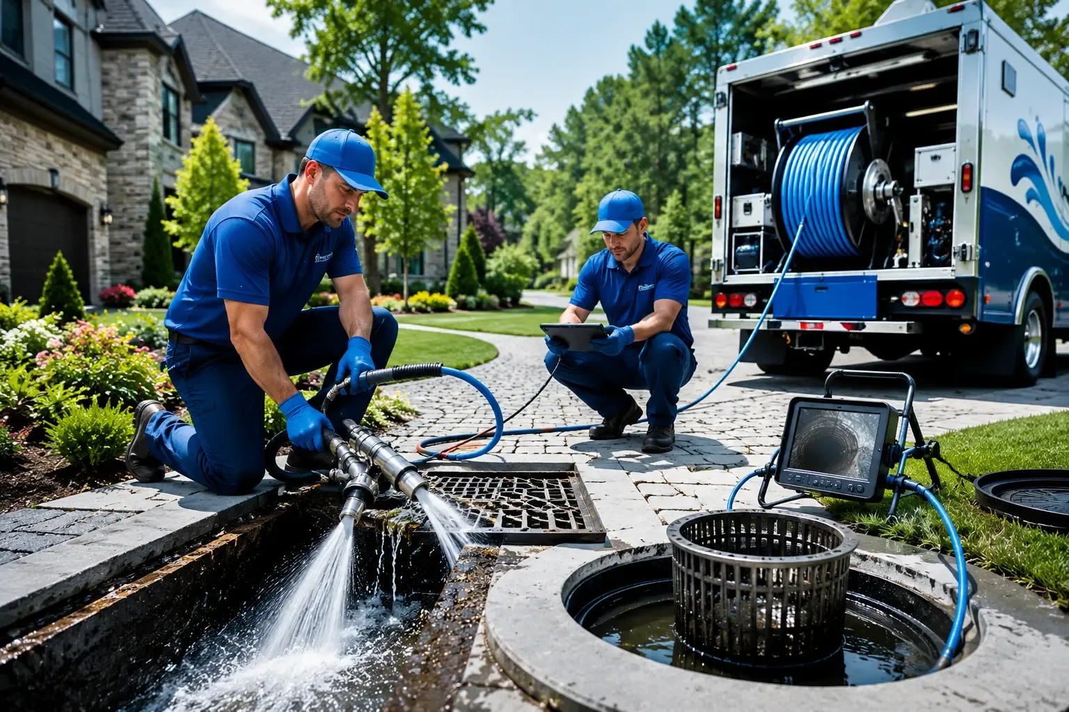 Local outdoor drain cleaning professionals in Prague, OK
