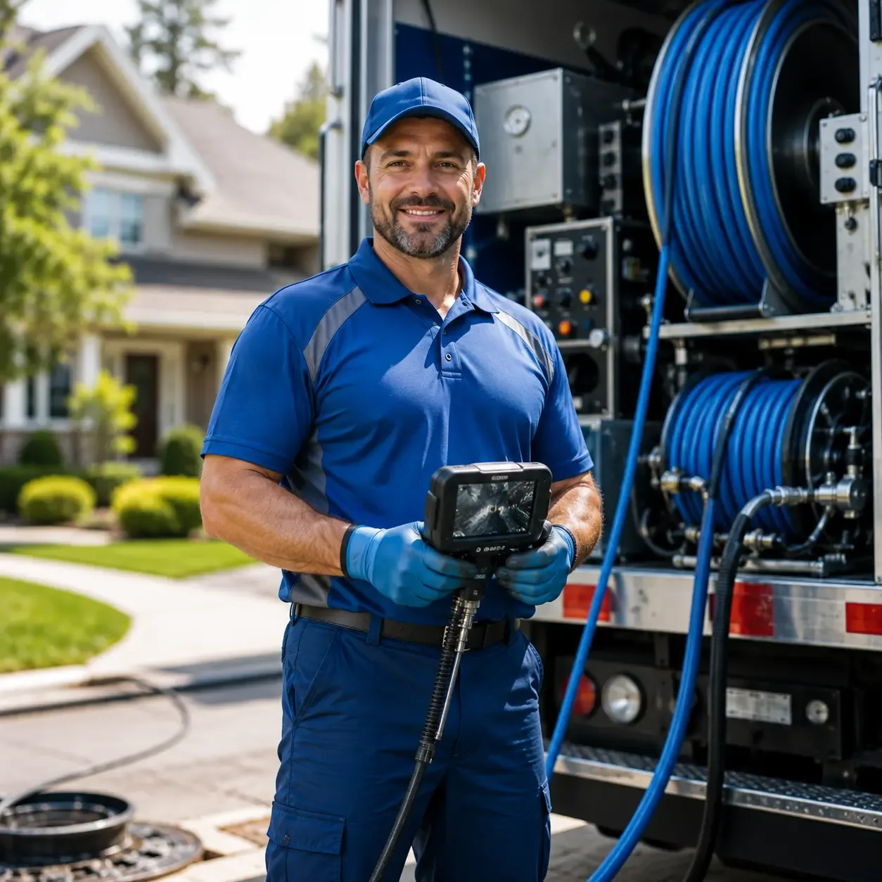 Local outdoor drain cleaning specialists in Prague, OK